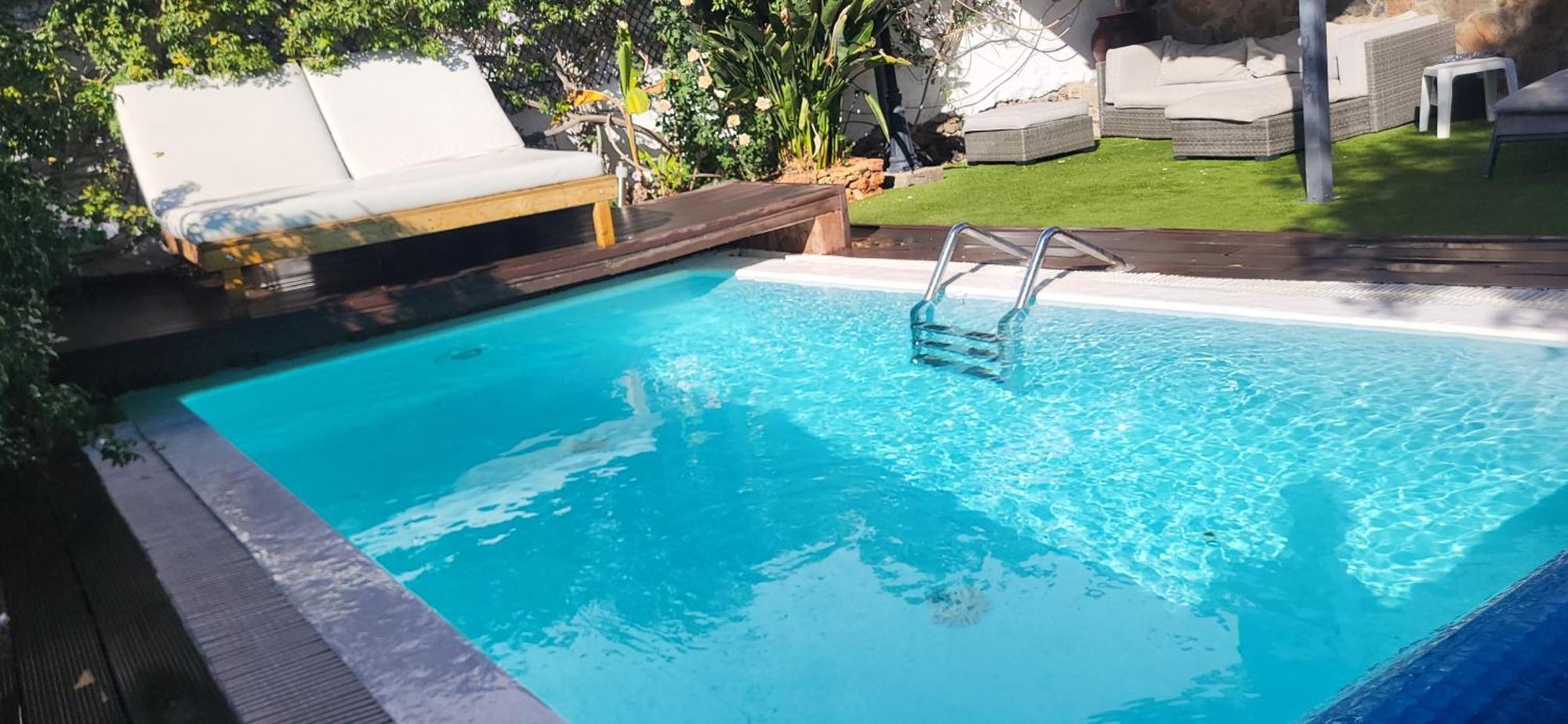 Casa Agustin Pool 27 ºc Villa Fataga Bagian luar foto