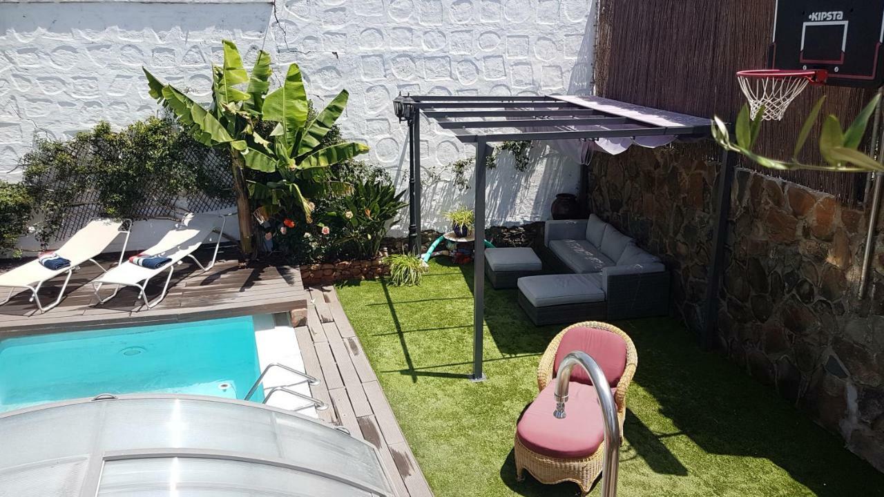 Casa Agustin Pool 27 ºc Villa Fataga Bagian luar foto