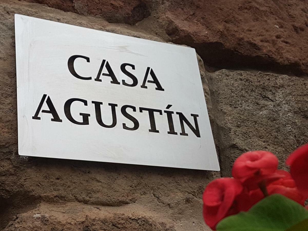 Casa Agustin Pool 27 ºc Villa Fataga Bagian luar foto
